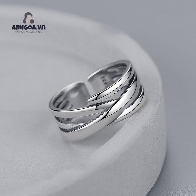 ✨✨Nhẫn Đơn Có Thể Điều Chỉnh Không Phai Màu Dành Cho Nam Nữ