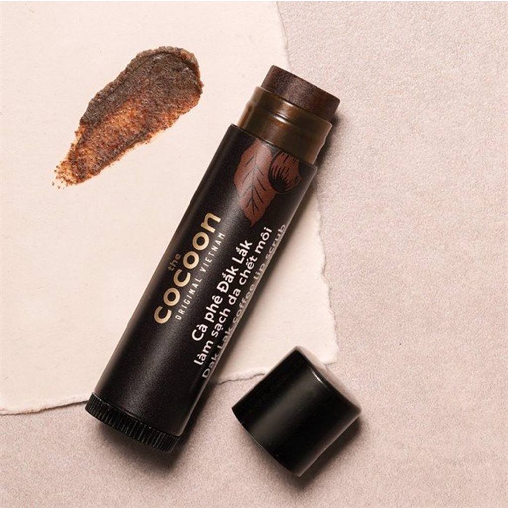 Tẩy Tế Bào Chết Môi COCOON Cà Phê ĐakLak COCOON Coffee Lip Scrub 5g