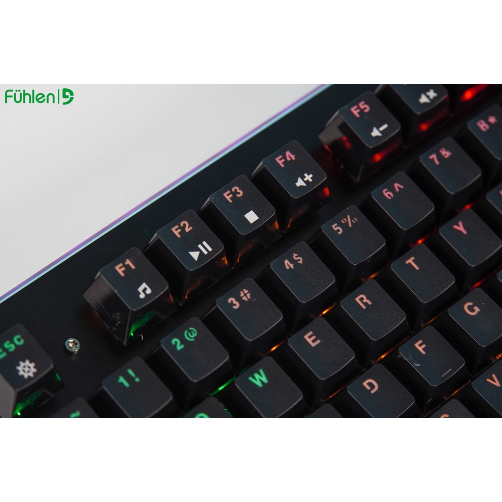 Bàn Phím Cơ Fuhlen Subverter RGB - Hàng Chính Hãng Bảo hành 24 tháng Ninza