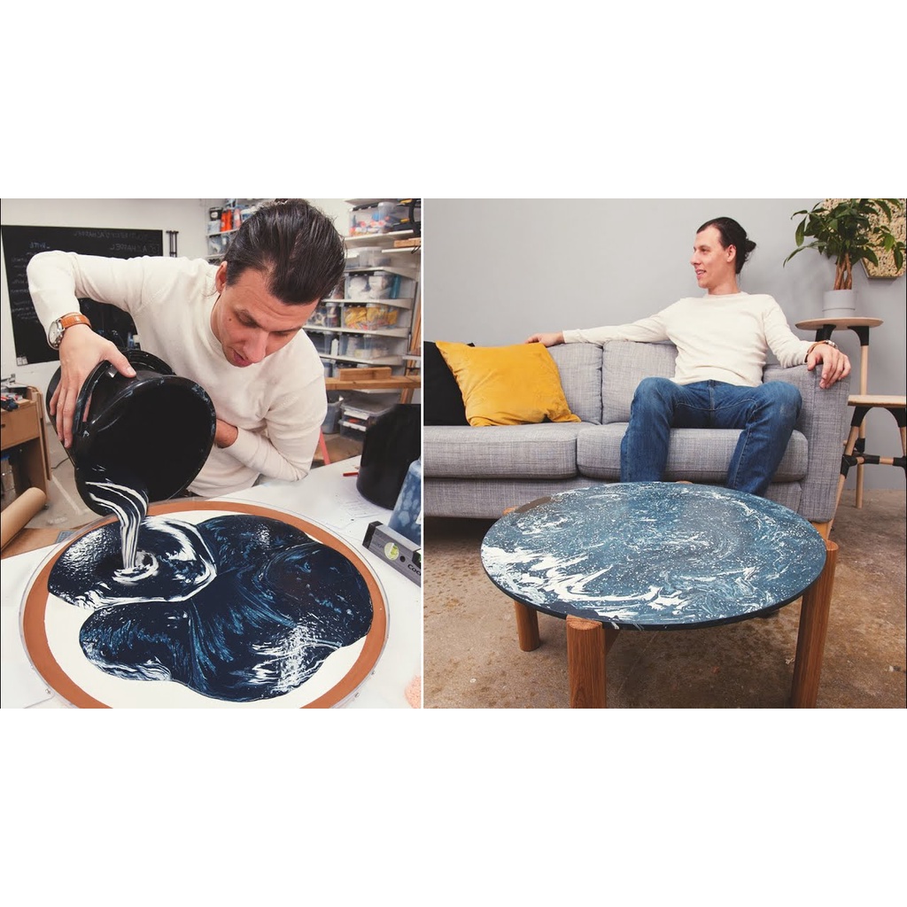 Làm Jesmonite, DIY, handmade, làm vật dụng đĩa, chậu cây, tượng, quà lưu niệm - Jestone