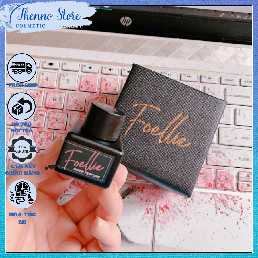 Nước Hoa Vùng Kín Foellie Hàn Quốc 5ml (Màu Đen)