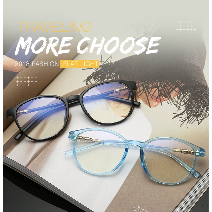 Kính mắt SAMJUNE gọng tròn thời trang nữ tính