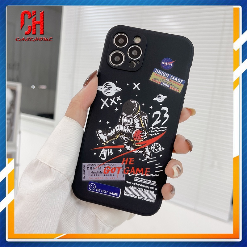 Casing Infinix Hot 10 Play Hot 10 10t 10s 10i Smart 5 (2020) Hot 10 LiteS4 9 Pro 11 Plus Infinix Smart 4 5 Pro 3 Plus Infinix Note 8 10 Tencno Spark 5 PRO Astronaut on A Space Walk Soft TPU Cover