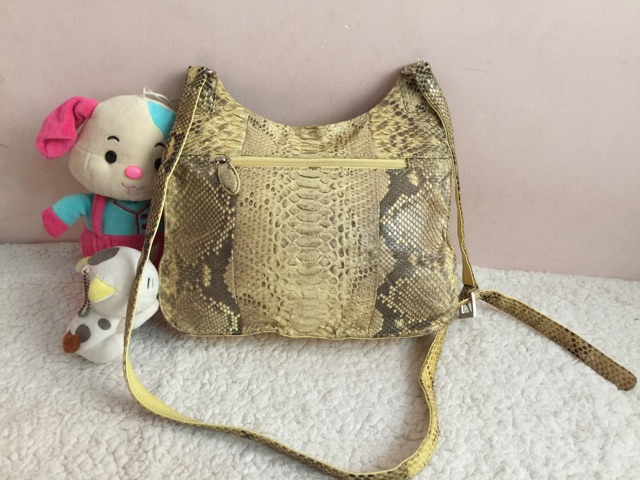 Túi da trăn thật 2hand