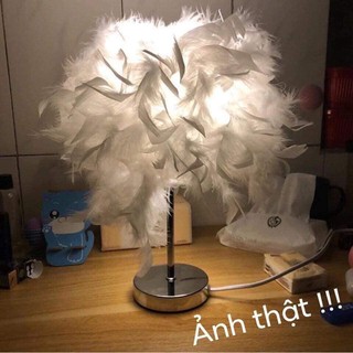 ĐÈN LED LÔNG VŨ ĐỂ BÀN SANG TRỌNG