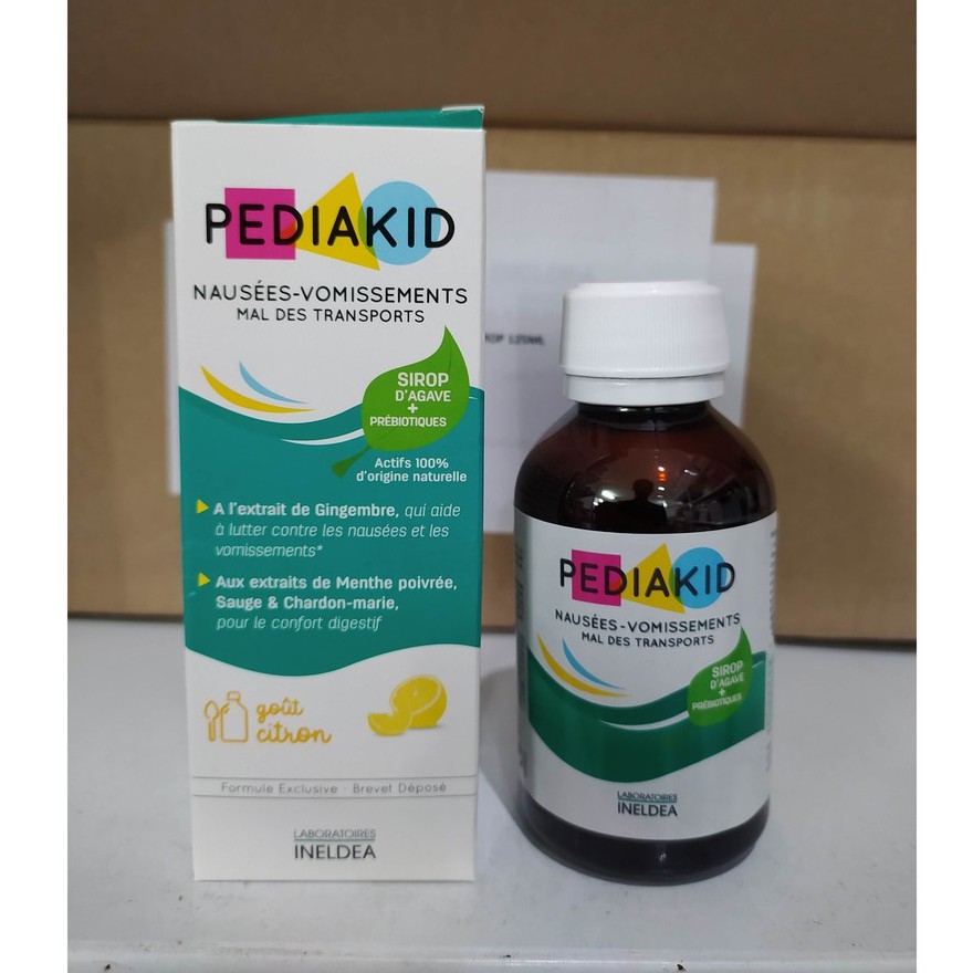 Pediakid chống nôn và buồn nôn, say tàu xe 125ml Pháp