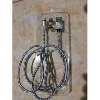 [SIÊU SALE ] Cáp sạc từ hít nam châm dây dù 3in1 Micro - Type C - iPhone