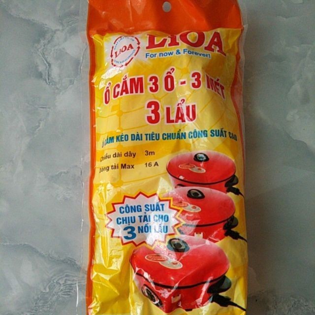 Ổ cắm công suất cao LiOA 16A- Ổ cắm siêu chịu tải LiOA