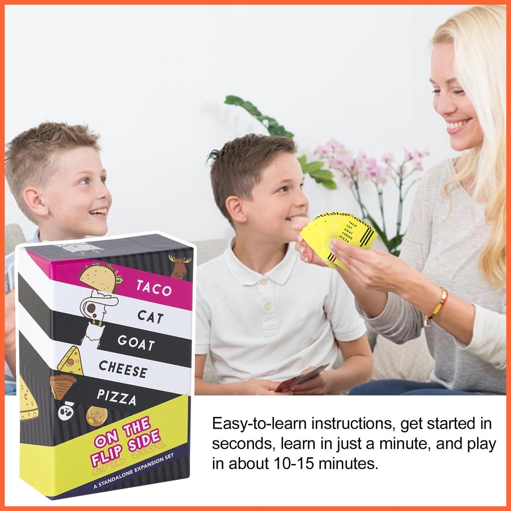 Bộ Thẻ Trò Chơi Gia Đình 8-12 Vui Nhộn Cho Bé 8-12 Tuổi