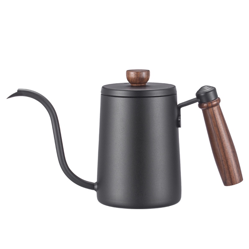 Bình rót cà phê bằng thép không dỉ 600ml có nhiệt kế