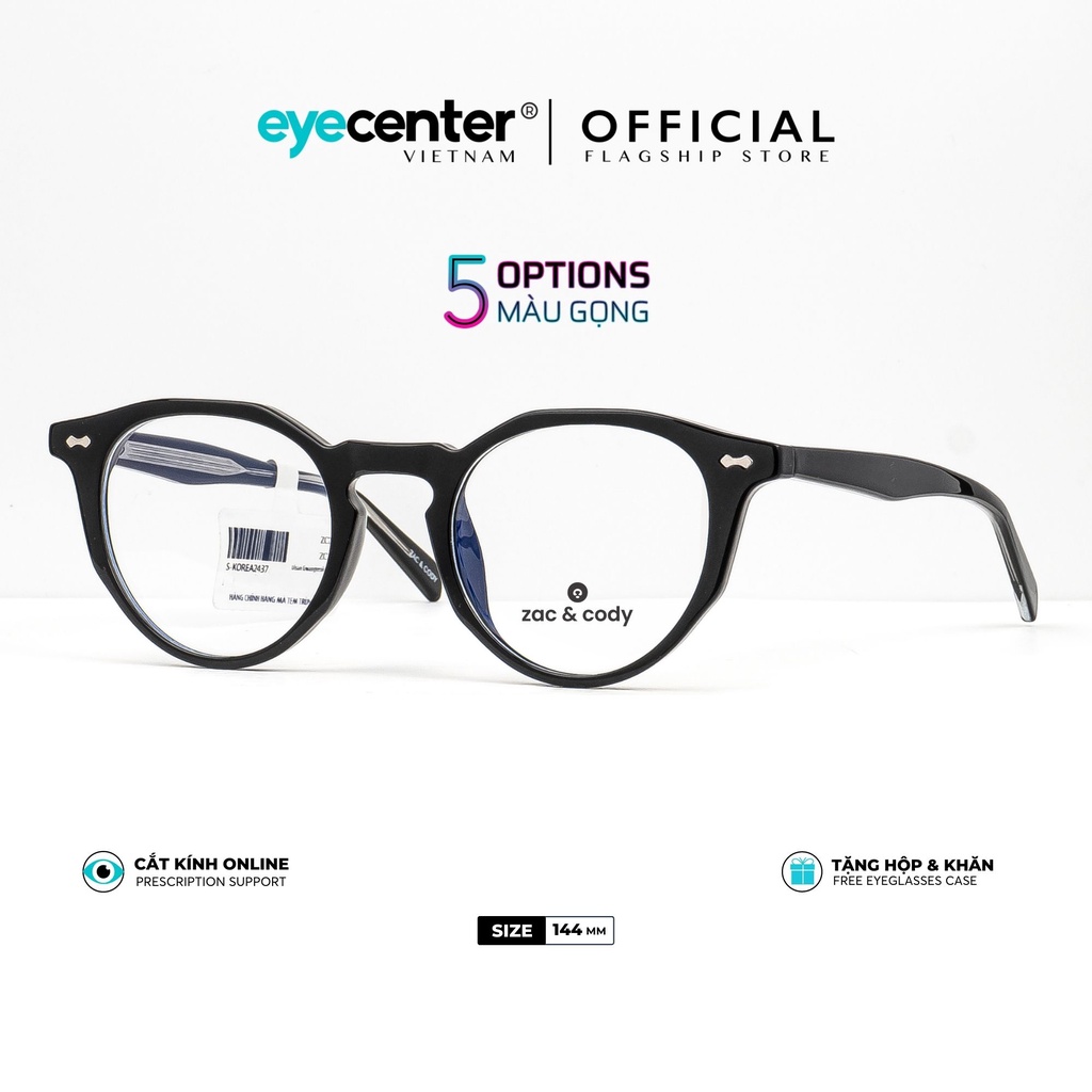 Gọng kính cận nam nữ chính hãng PAXTON by ZAC&amp;CODY nhập khẩu by Eye Center Vietnam