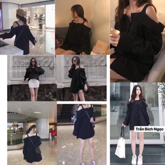 ÁO XINH HỞ VAI - ÁO XINH ĐỘC LẠ FROM RỘNG GIẤU QUẦN