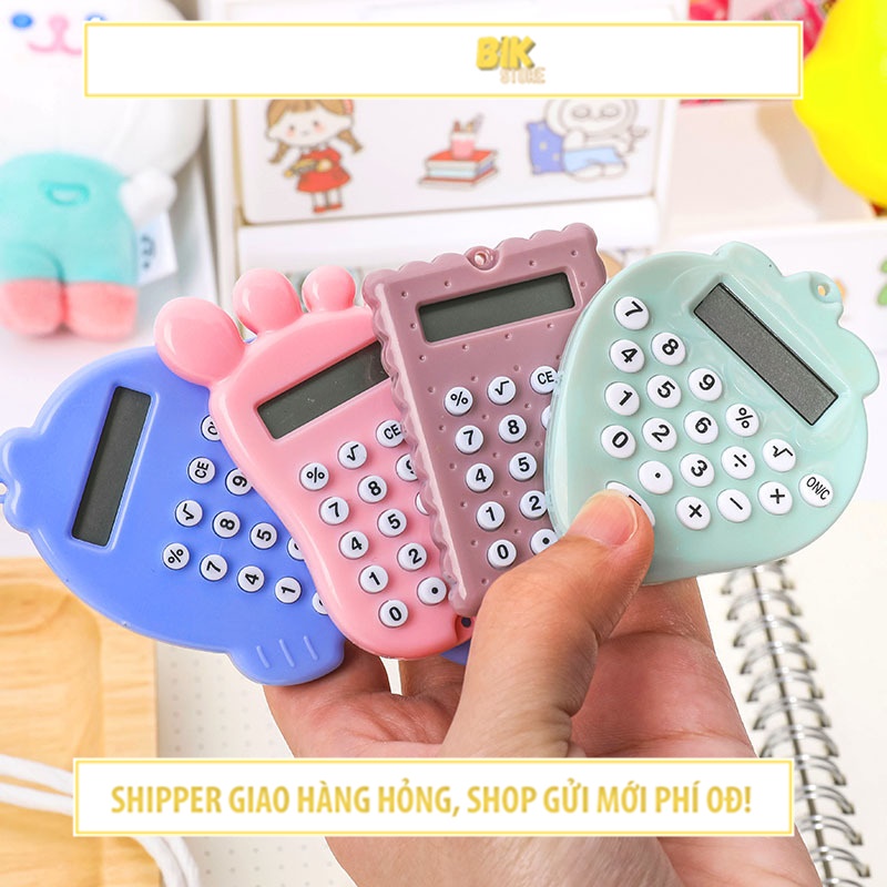 Máy tính cầm tay mini bỏ túi dễ thương giá rẻ cho học sinh - VPPMT01