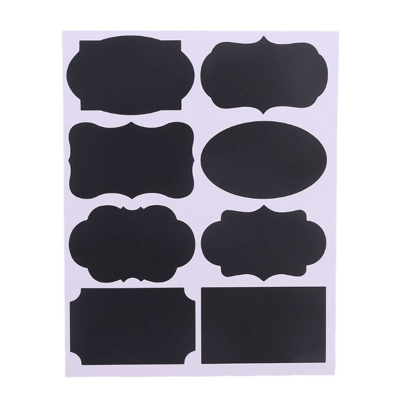 Miếng Dán Bảng Đen Viết Phấn Dùng Trang Trí Hũ Gia Vị Nhà Bếp