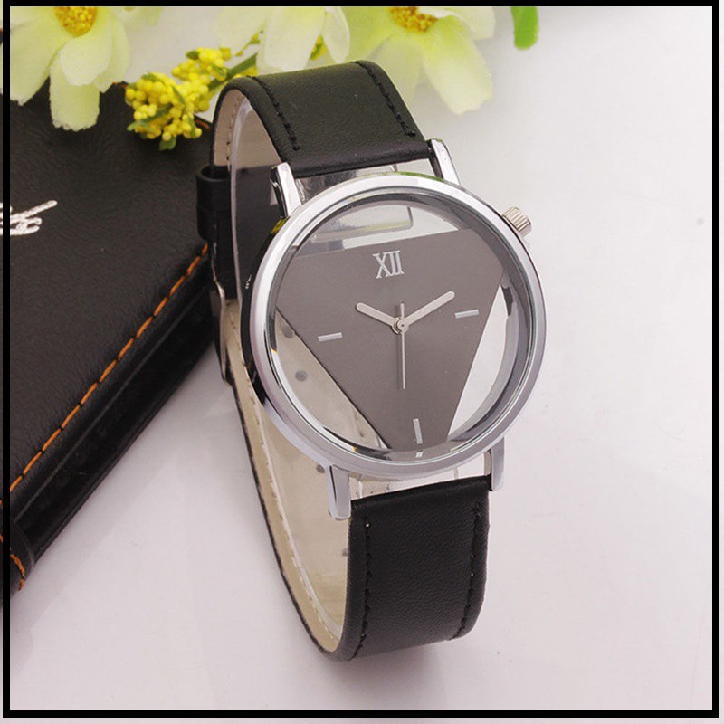 Đồng Hồ Unisex Tam Giác Wilon Dây Da WN02 Thời Trang | BigBuy360 - bigbuy360.vn