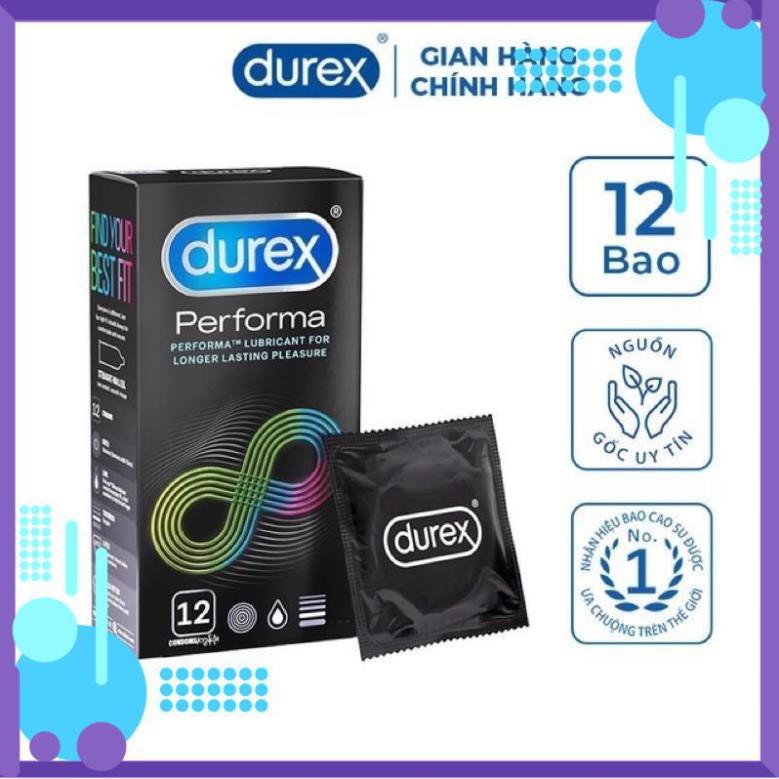 12 Bao cao Su Siêu Mỏng Durex Fetherlite Ultima chính hãng - Đức An