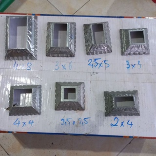 Combo 4-Chụp chân trụ sắt nhiều kích cỡ