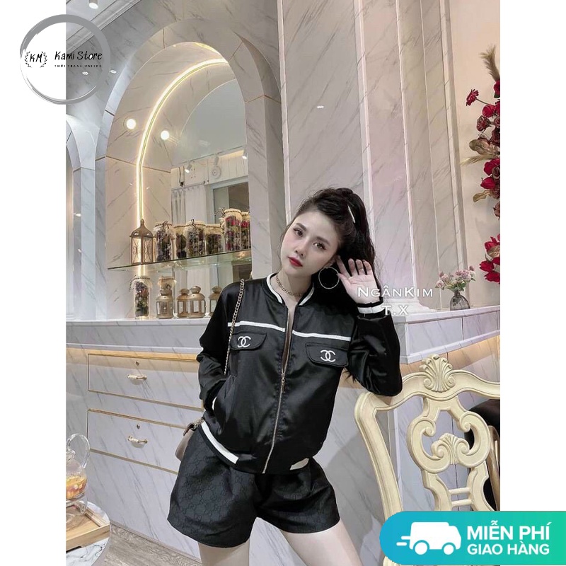 Áo khoác nữ AK02 ,áo khoác bomber form ôm dáng, áo bomber nữ chất umi hàn dày dặn chuẩn dáng