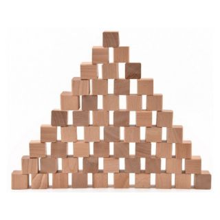 Khối gỗ vuông 4cm - cube 4cm (gỗ mộc)