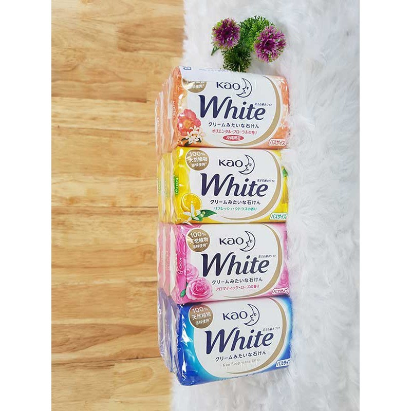 Xà phòng Kao white 130g hàng nội địa NHẬT BẢN | BigBuy360 - bigbuy360.vn