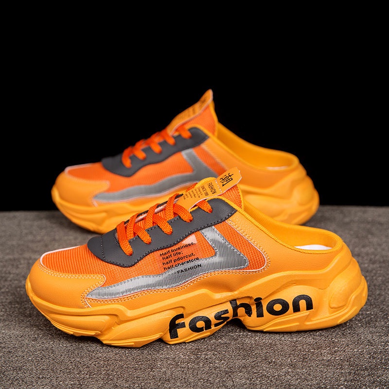 Giày Thể Thao Phối Lưới Thoáng Khí Chống Trượt Thời Trang Mùa Hè 2022 Cho Nam
