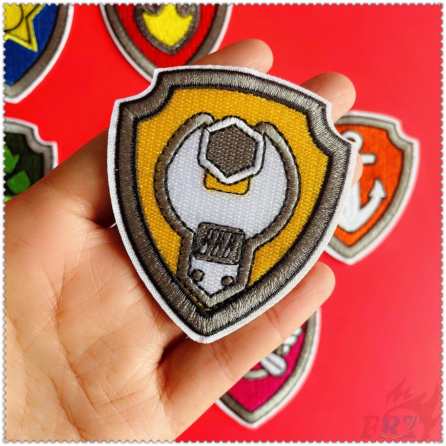 1 miếng dán ủi thêu hình hoạt hình Paw Patrol