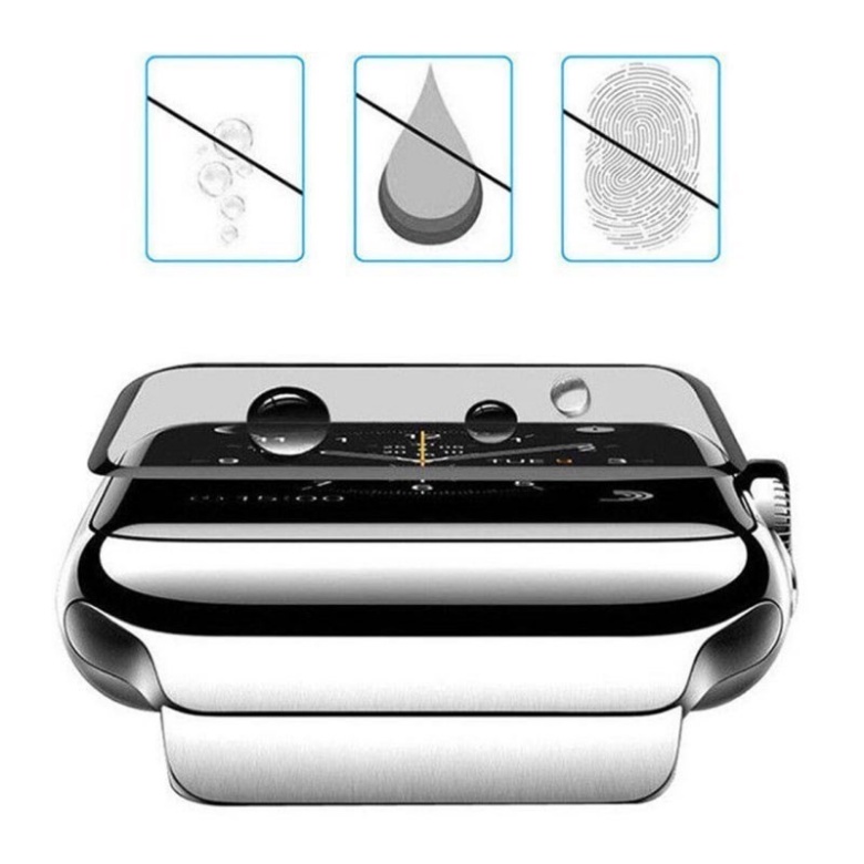 Kính Cường Lực HD 9D HD Dành Cho Đồng Hồ Thông Minh Apple Watch Ultra 8 7 45mm 41mm 8 i-Watch 6 5 3 se 49mm 44mm 40mm 42mm 38mm