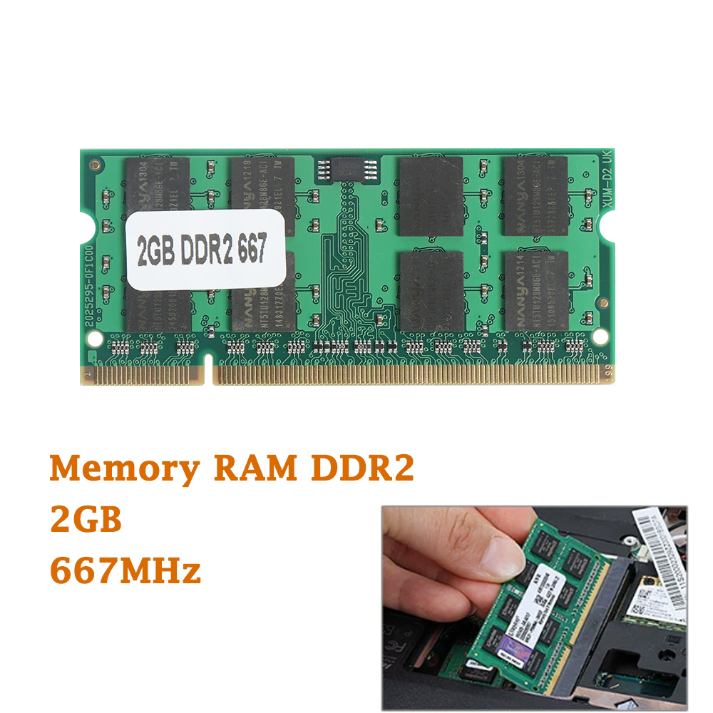 Thẻ Nhớ Ram 2gb Ddr2 Chất Lượng Cao Sdram Cho Máy Tính