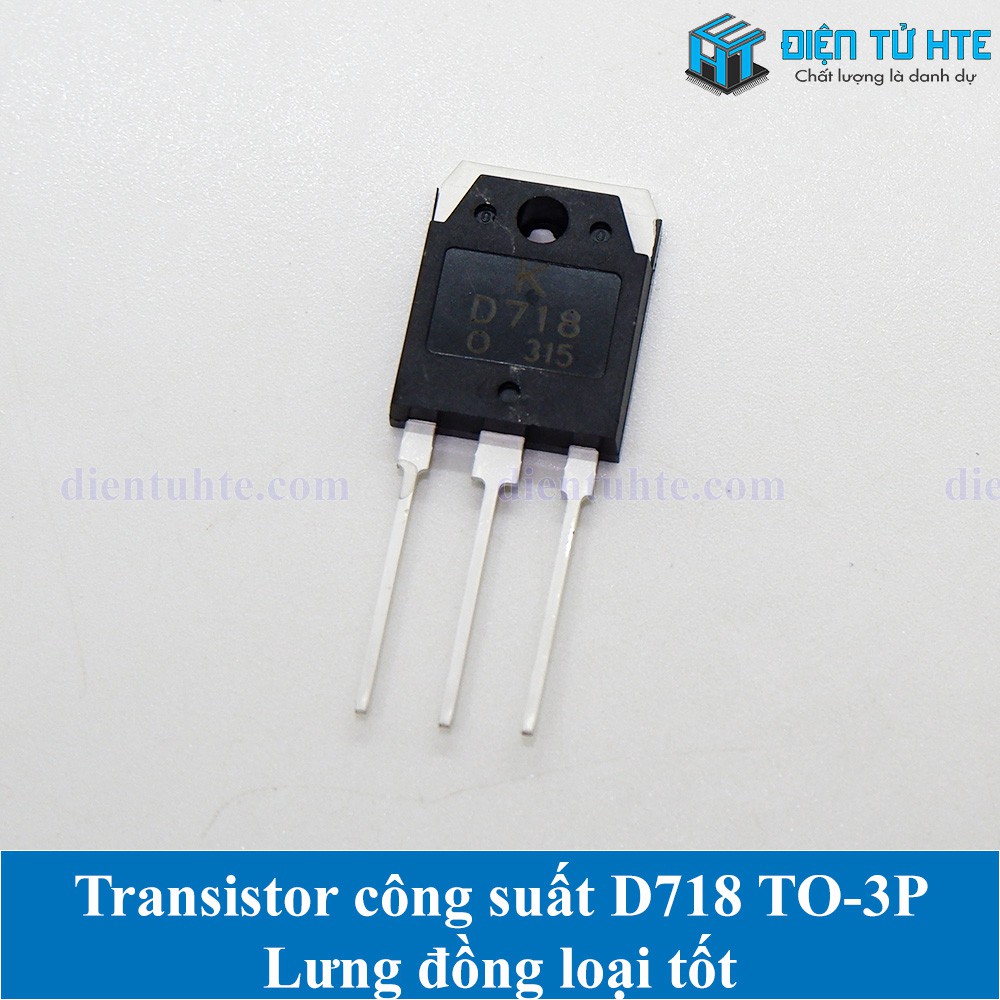 Transistor công suất D718 2SD718 B688 2SB688 8A 120V TO-3P Loại tốt Lưng đồng