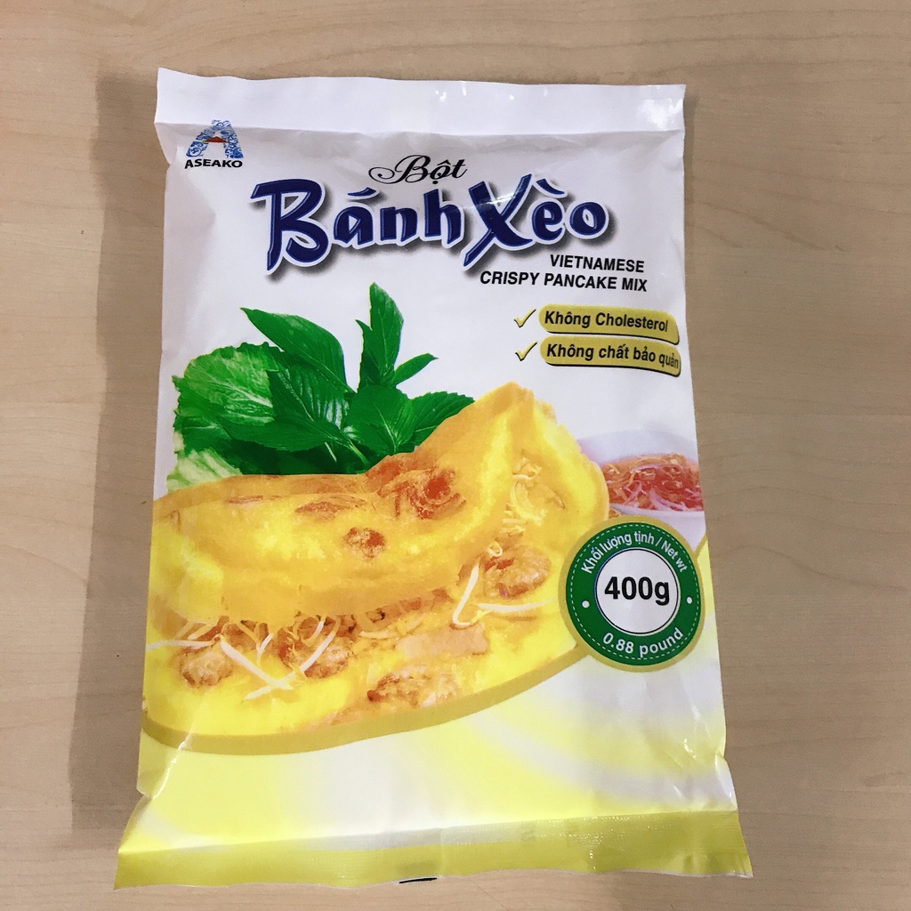 Bột Bánh Xèo Tuấn Phương 400g Làm Bánh Xèo, Bánh Khọt