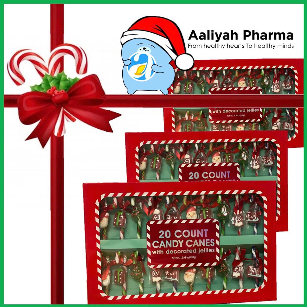 Kẹo giáng sinh Candy Canes 480g