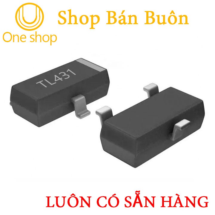 TL431 SOT-23 TRANS 0,1A 40V Mới