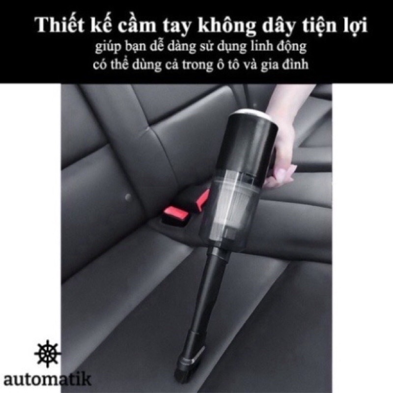 MÁY HÚT BỤI MINI KHÔNG DÂY: TIỆN LỢI - ĐẲNG CẤP - GIÁ SIÊU MỀM