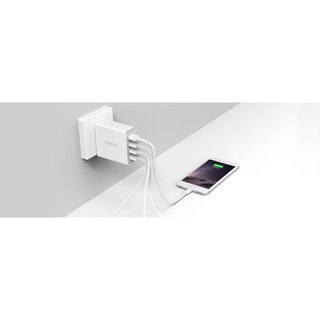 Sạc điện thoại USB Orico DCW-4U - 4 cổng 2.4A