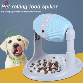 Pet Supplies Leaky Toys Slow Food Dog Bowls for Pets Easy-To-Clean Tableware Dog Bowls