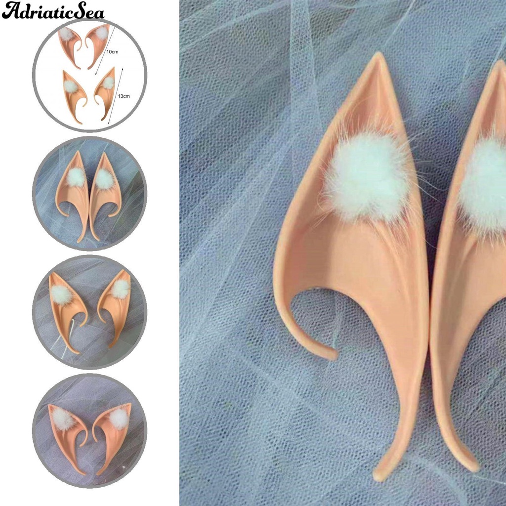 adriaticsea Lightweight Ear Props Halloween Themed Fairy Ears Decor Comfortable to Wear for Home