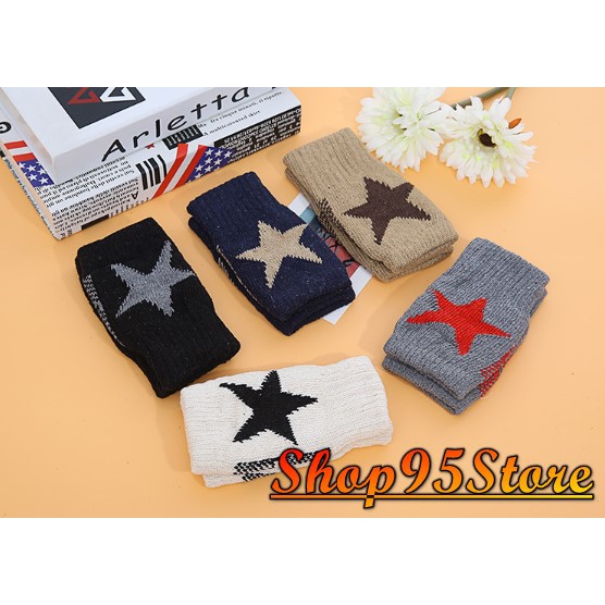 Găng Tay Xỏ Ngón Nữ