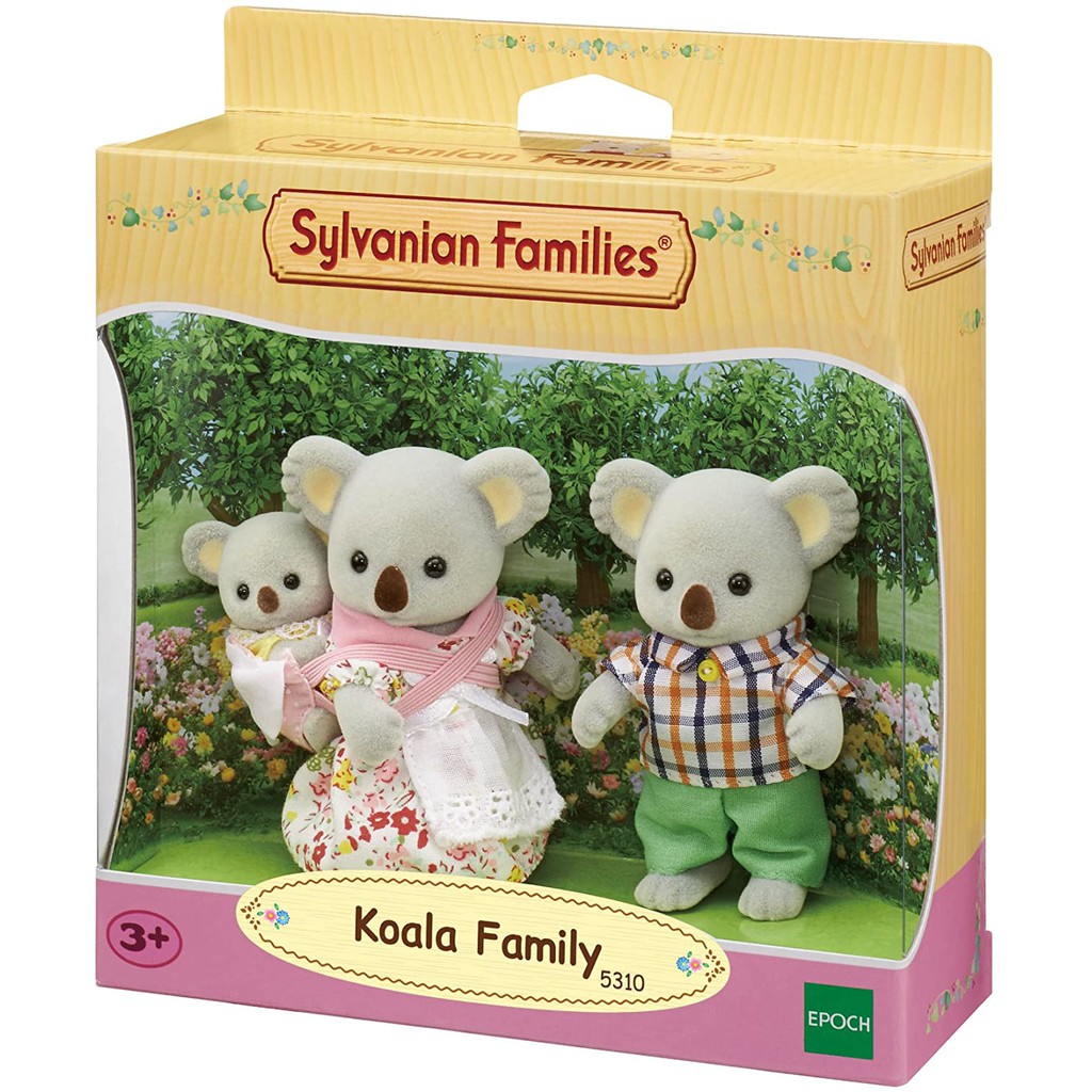 Sylvanian Families Gia Đình 3 Thành Viên Gấu Koala Family