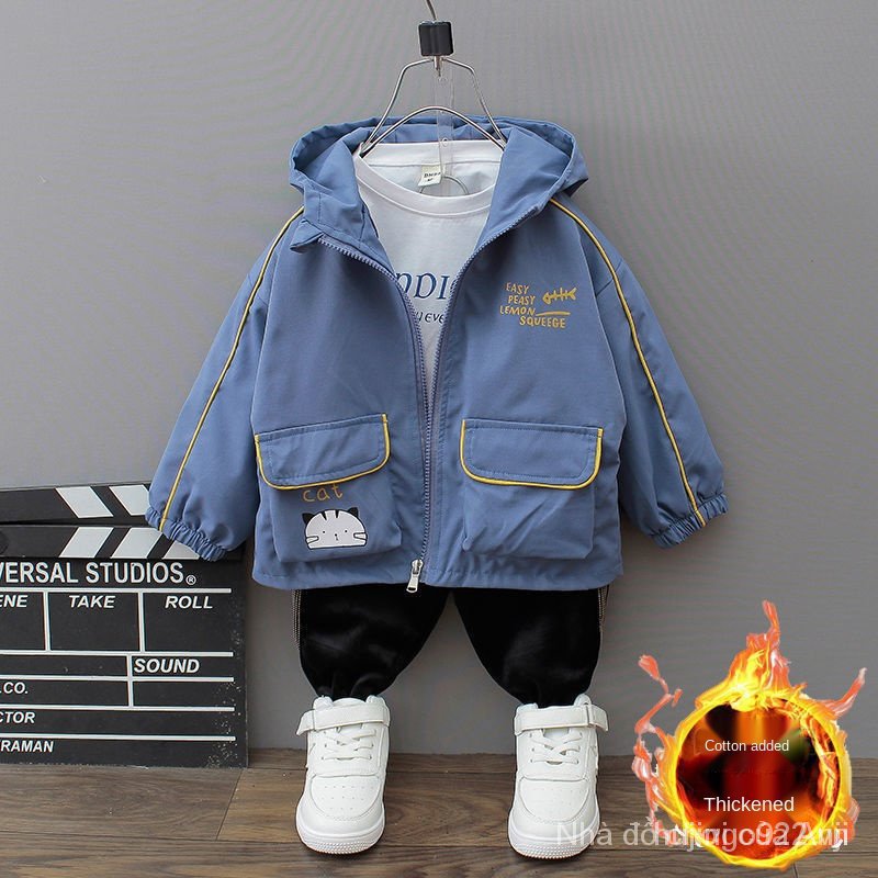 Korean Style Fashion Keep Warm Coat For Boys