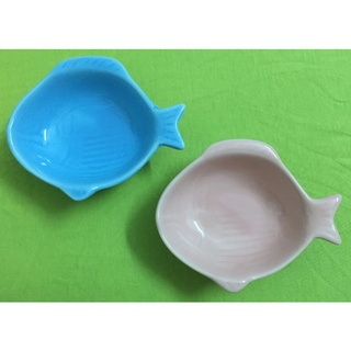 Đĩa gốm sứ hình cá 10.5cm x 8.5cm