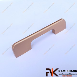 Tay nắm tủ áo màu vàng đồng NK260