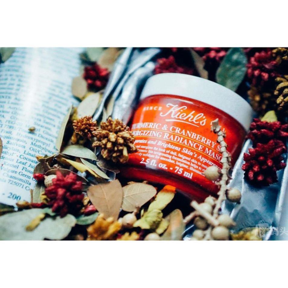 Mặt Nạ nghệ Kiehl's Turmeric & Cranberry Seed Energizing Radiance Masque.