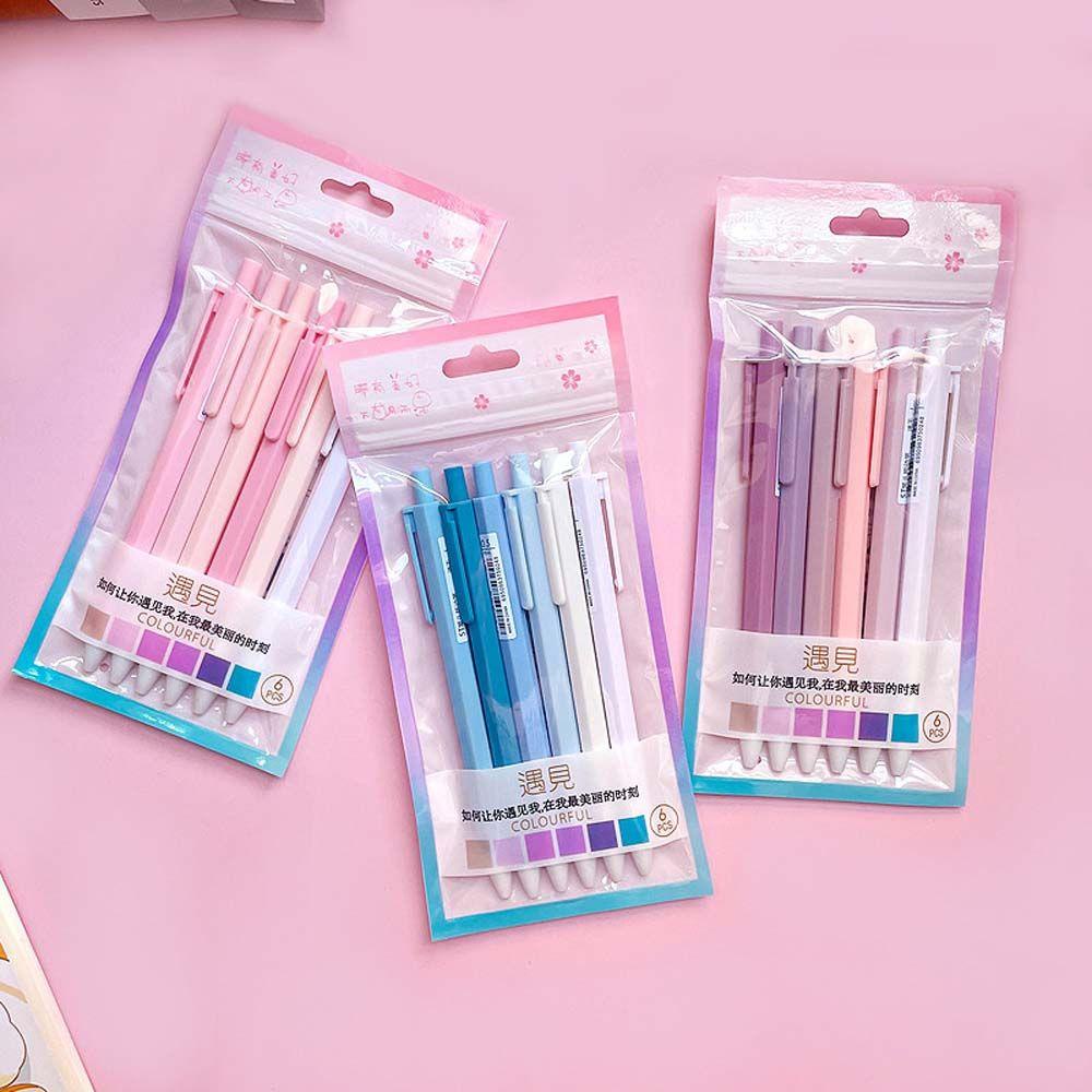 PEWANY Bút Mực Gel Ngòi 0.5mm Nhiều Màu Sắc