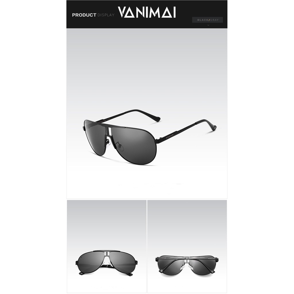 Kính mát Nam Mắt kính Nam Guztag G8026