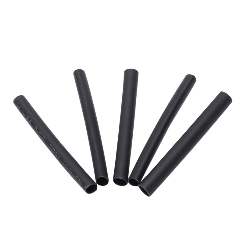 Set 280 ống co nhiệt màu đen đường kính 2mm chiều dài 30mm tiện lợi