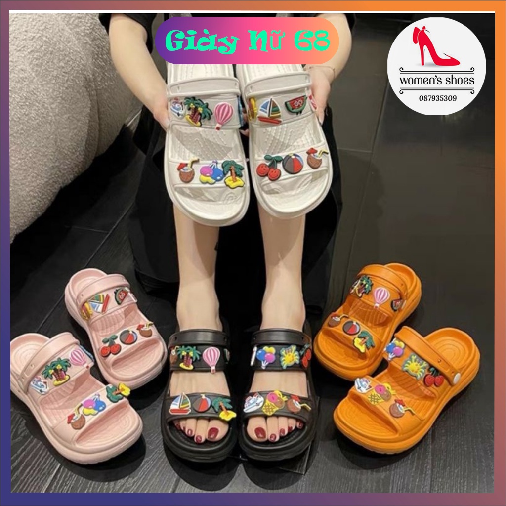 Sandal Nữ Đính Nơ Sang Chảnh