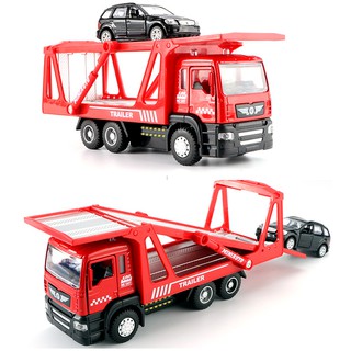 Xe cứu hộ, xe tải chở ô tô con tỉ lệ 1:50 mô hình đồ chơi cho trẻ em ( bao gồm cả xe nhỏ)