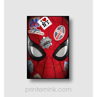 Tranh canvas viền composite Marvel Spider Man - in theo yêu cầu.