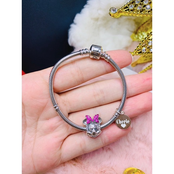 Vòng/lắc pan mix charm mickey cho bé và người lớn