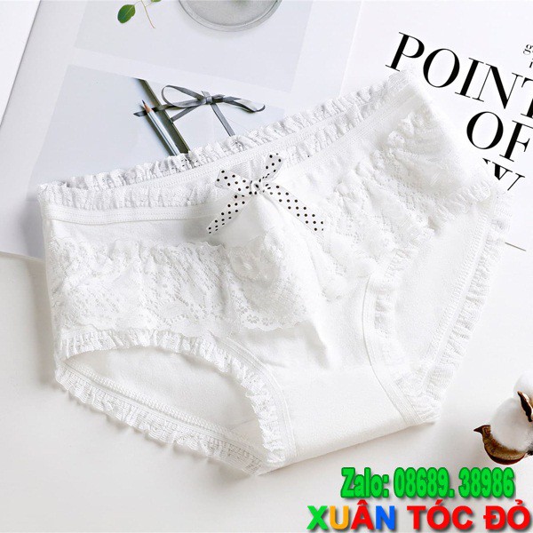 SỈ ZALO RẺ HƠN NHIỀU_ Quần Lót Nơ Hoa Ren Mới Đẹp M021 | BigBuy360 - bigbuy360.vn